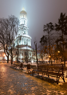 Зимний сквер