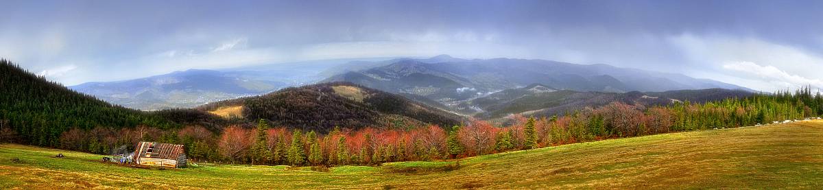 Carpathian Mountains. Yavirnik