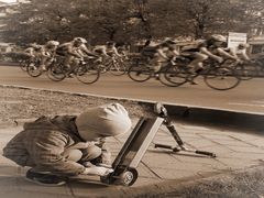 Майбутній велогонщик.