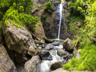 Azerbaijan,Gelebin waterfall