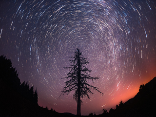 На острие земной оси