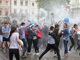 Обливаний понеділок у Львові
