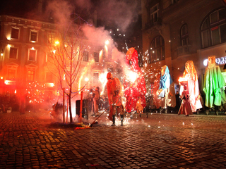 Святкові вогні міста