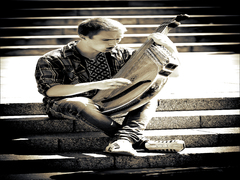 БУДУЩИЙ КОБЗАРЬ . . .