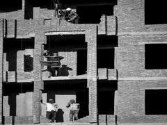 На будівництві