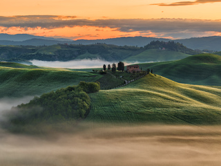 Morning on the villa