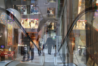 Ghosts of the escalator