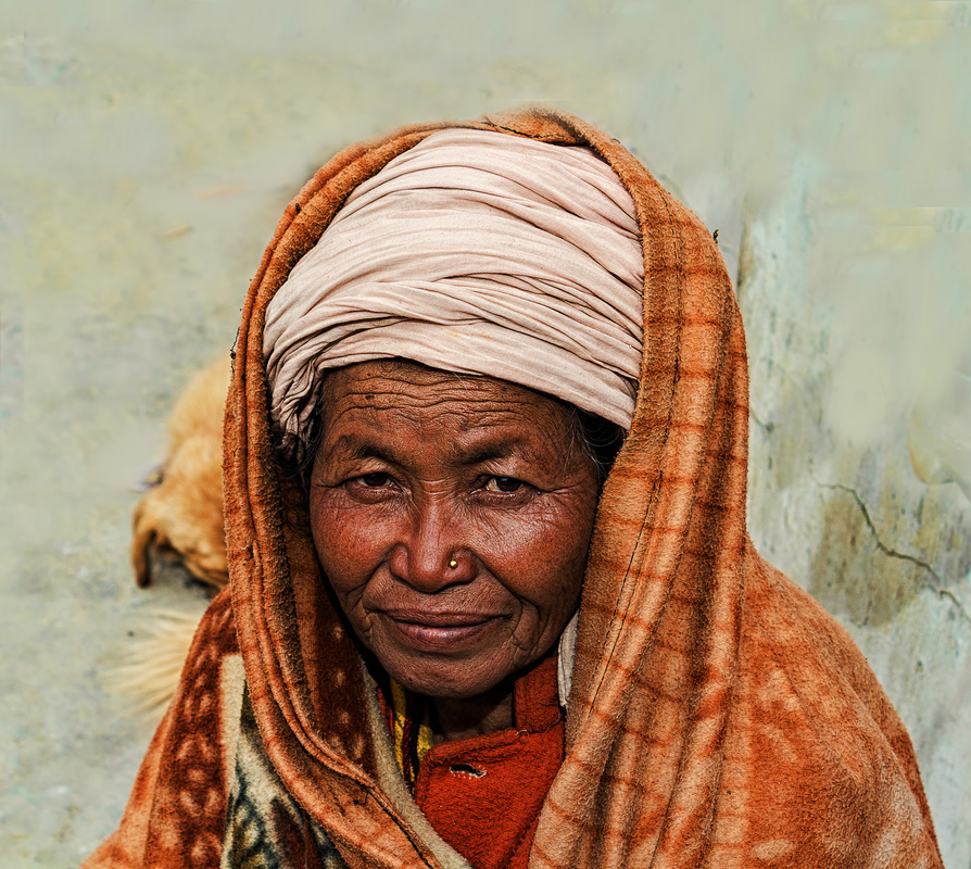 LADY FROM MANA VILLAGE