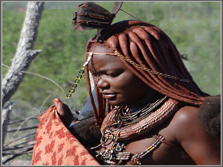 Himba and coverlet