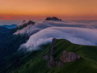 Вершины Кавказа.