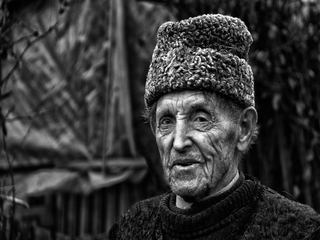 Old Romanian man