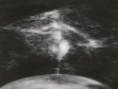 The girl on a sphere