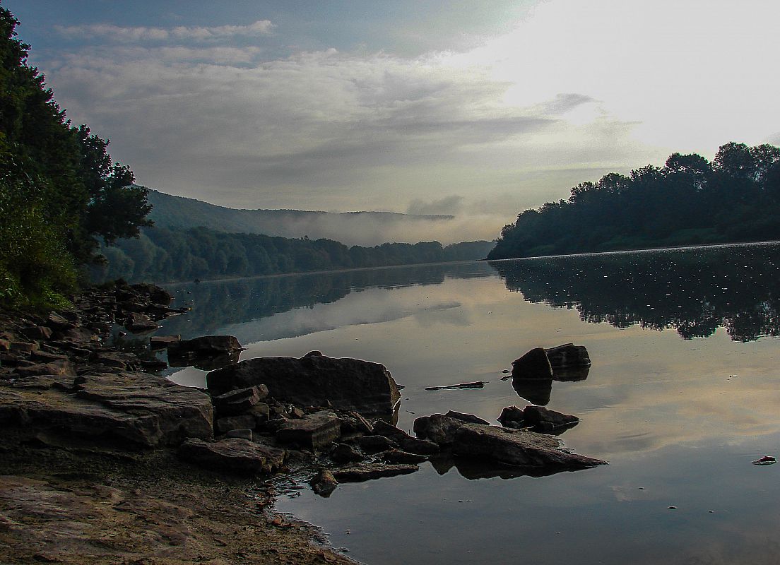 засыпающий Днестр