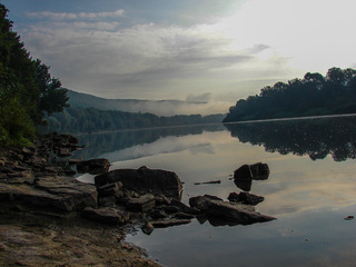 засыпающий Днестр