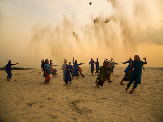 Playing in Dusty Dusk