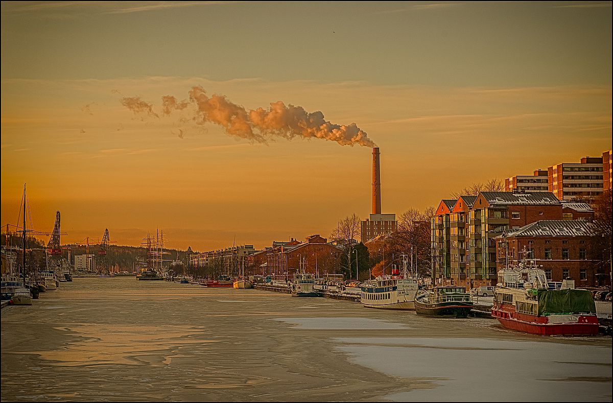 Wintermorning at the river