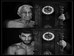 Grandfather Grandson and Time