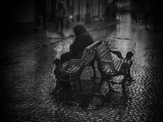 loneliness in the rain-1