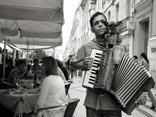 Street musician