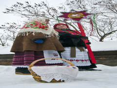 Портрет з різдвяною зіркою