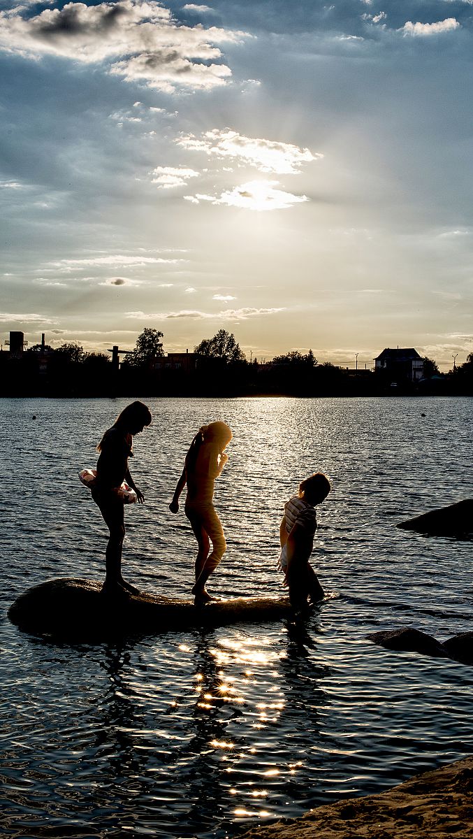 Черга на купання