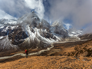 Человек и горы