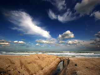Sand Water Sky