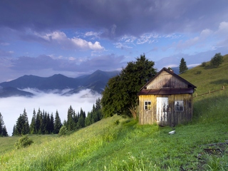 Номер с видом на горы