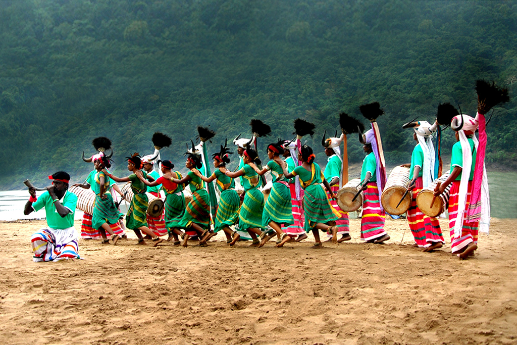 dancing on drum beat