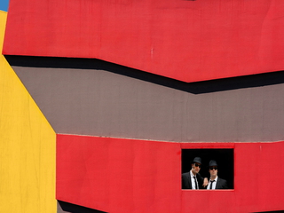 Blues Brothers the window