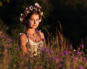 Серед трав.