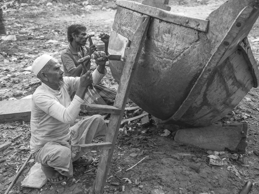 Old craft DHAKA BW