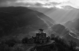 Тысячелетний храм (Сентинский храм 10 век. Республика Карачаево-Черкессия)