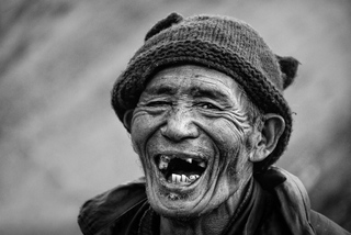 Cheerful tibetan