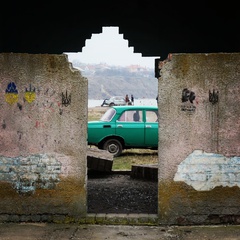 Композиция с зеленым