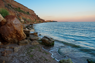 Берег Черного моря.