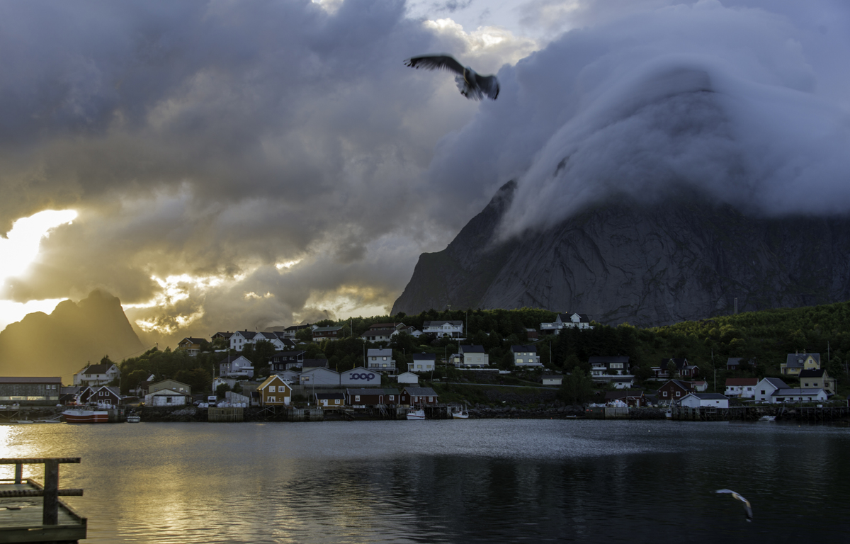 I kveldinga paa Reine