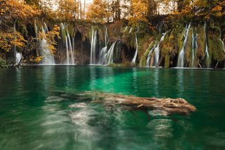 Плитвицькі озера. Осінь