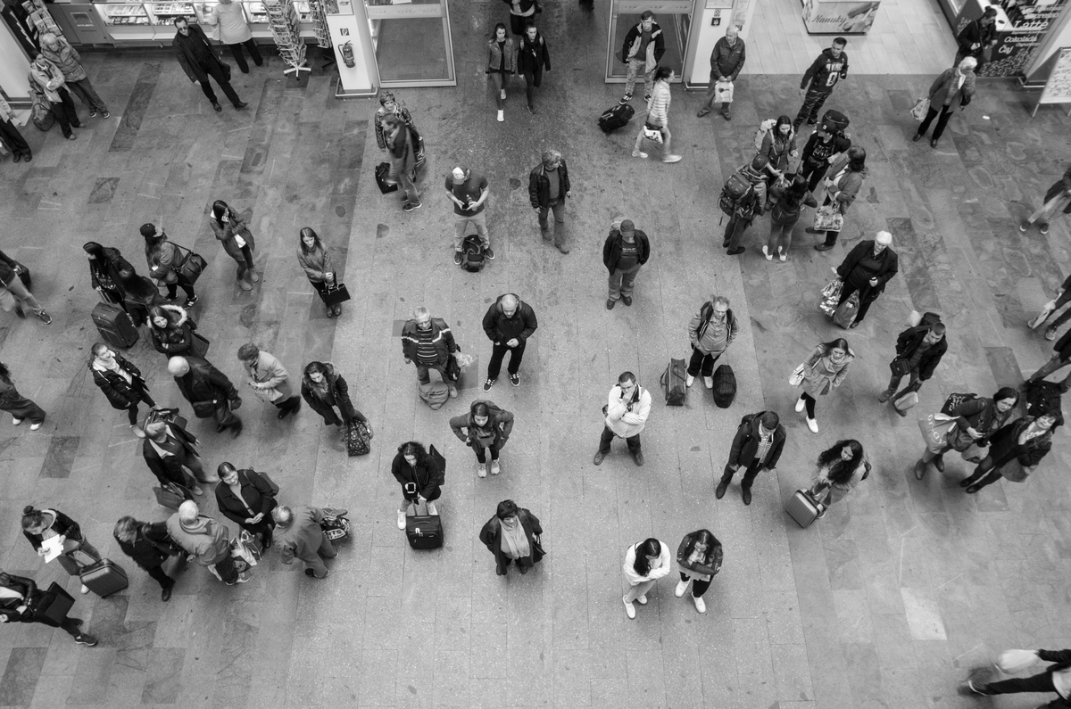 people are strangers.