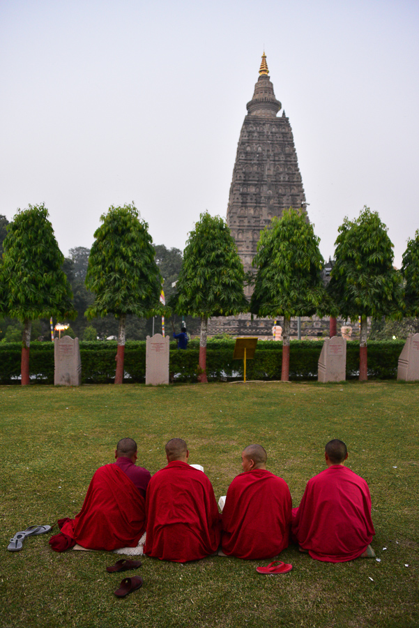 Four monks