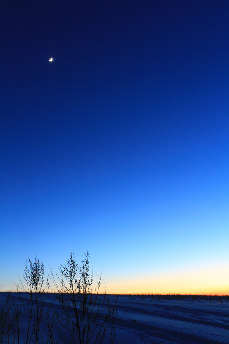 під місяцем