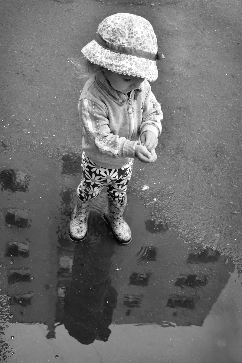 Згадка  калюжі