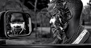 Girl from Karo tribe