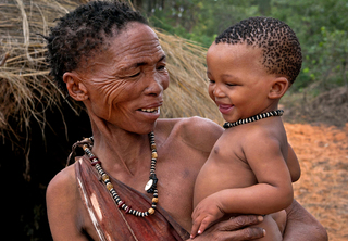 Bushmen family