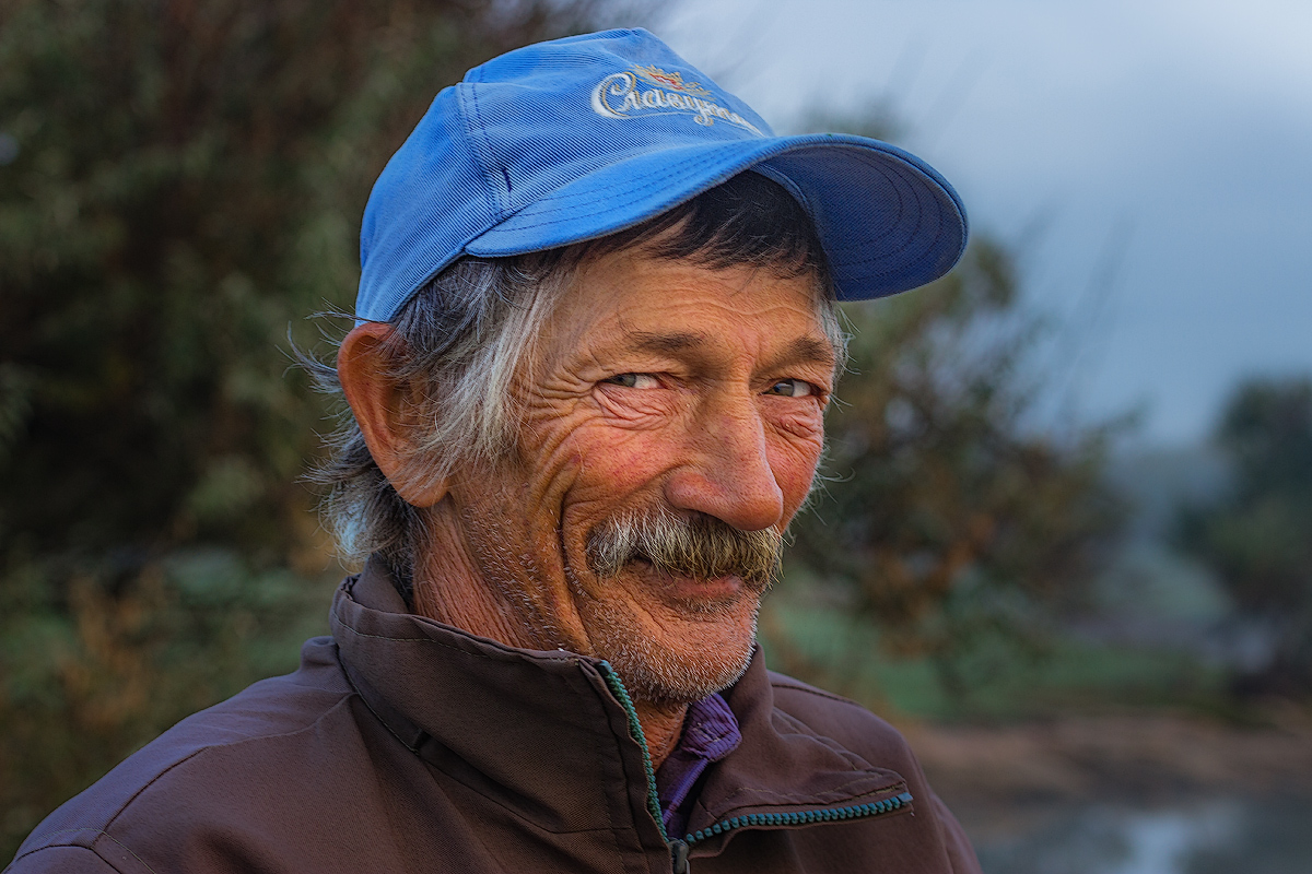 Портрет рибалки.