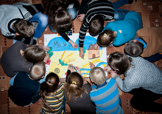 Мы за мир. с.Чермалык. АТО