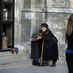 Продавець квітів