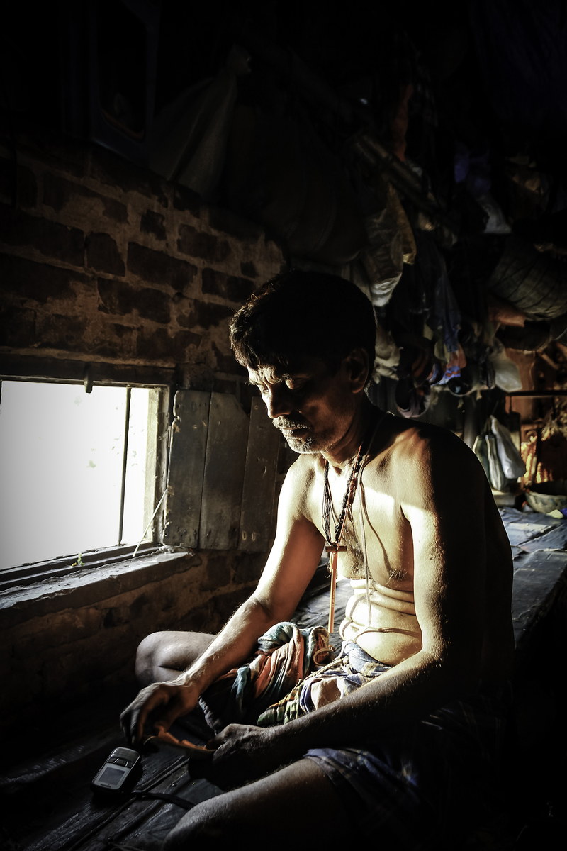 Bussy after long day work.