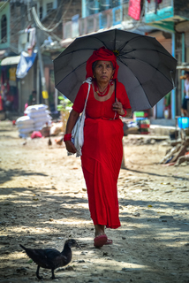 Леди в красном