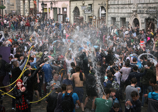 Обливаний понеділок у Львові